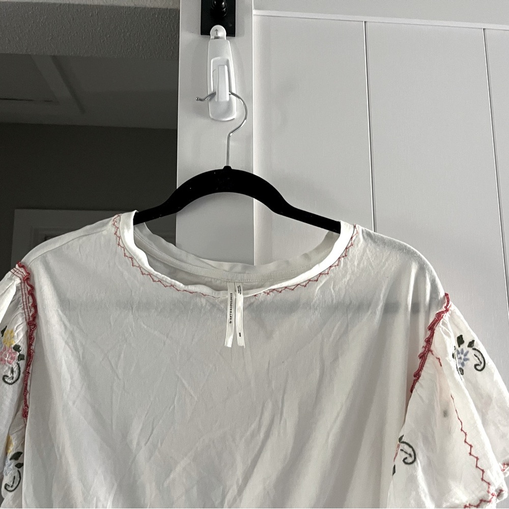 Anthropologie Short Sleeved Top - Picture 2 of 4